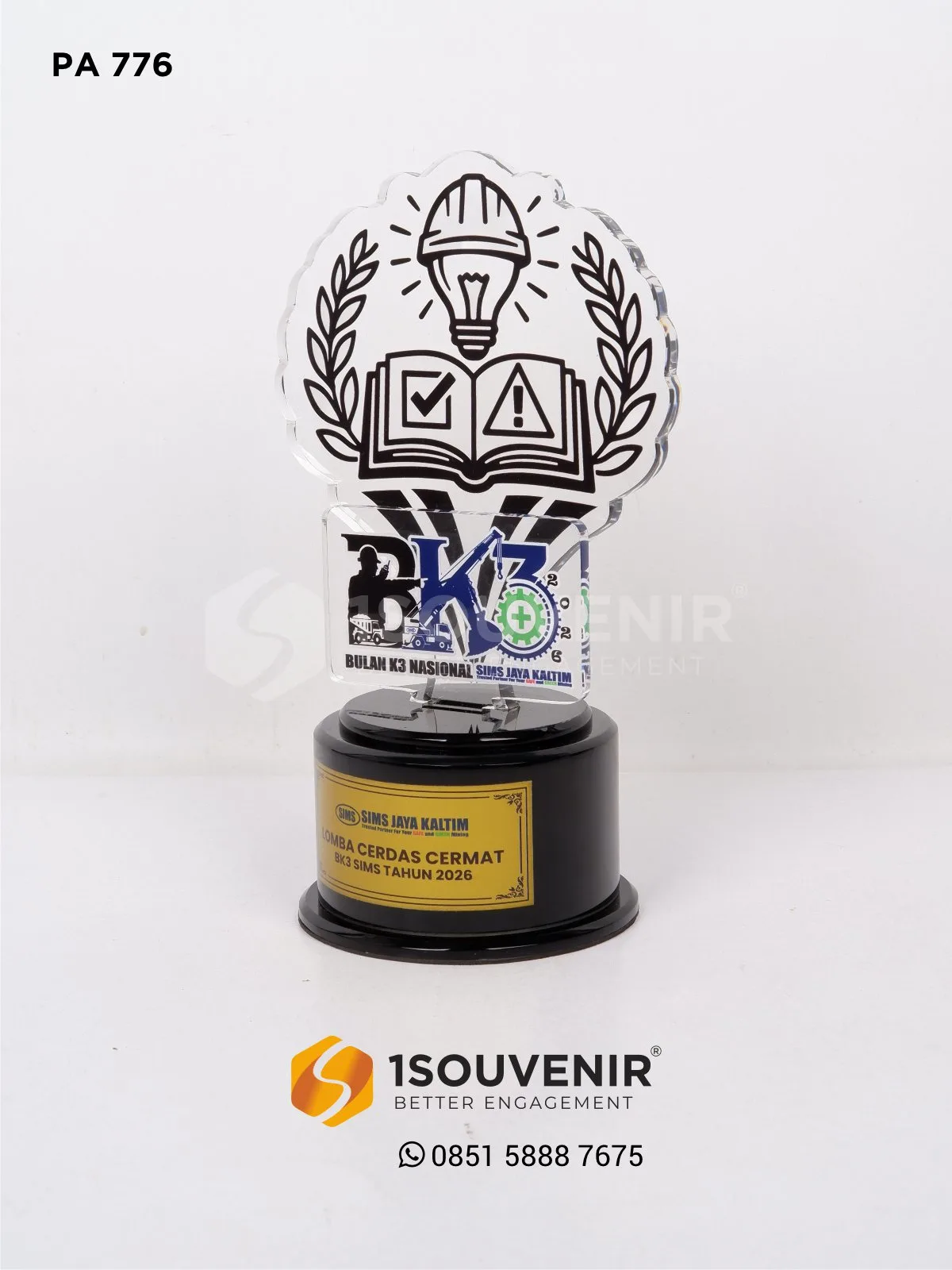 PA776 Plakat Akrilik Cerdas Cermat BK3