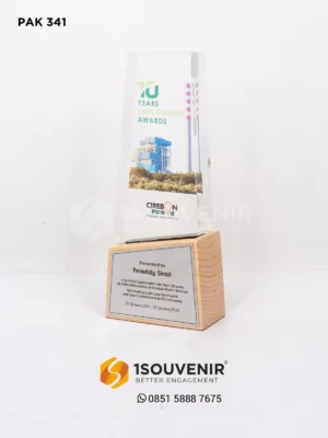 Plakat Kayu Akrilik Apresiasi Dedik...