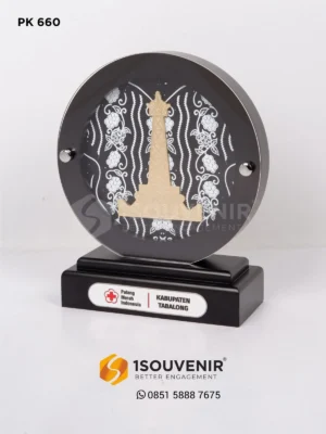 Plakat Kayu Kenang-kenangan dari PM...