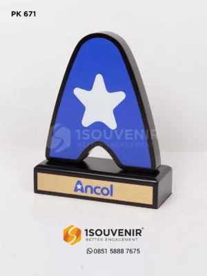 Plakat Kayu Kenang-kenangan Khas An...