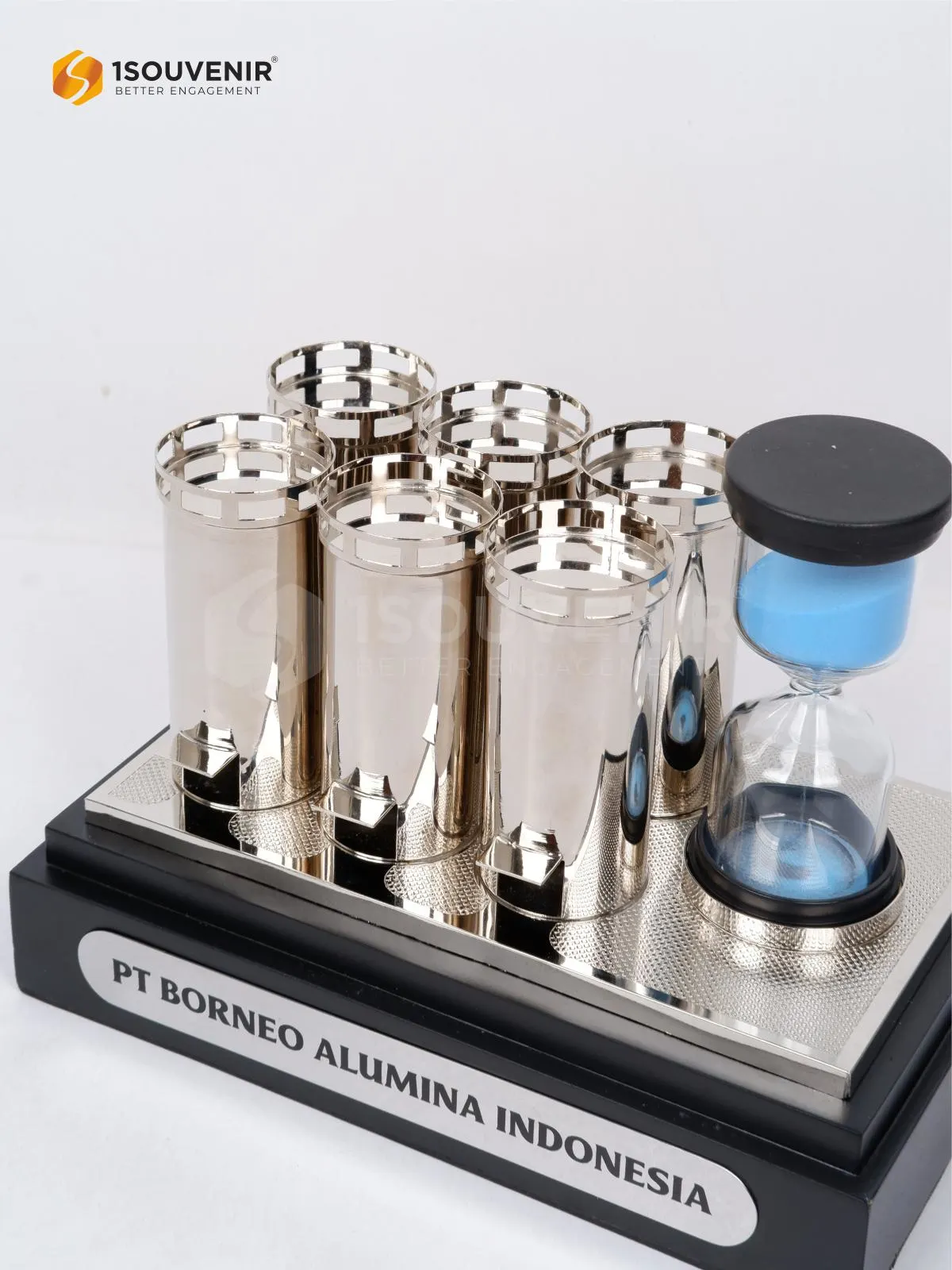 Miniatur Silo Alumina Kenang-kenangan dari PT Borneo Alumina Indonesia DETAIL-SM619 Miniatur Silo Alumina