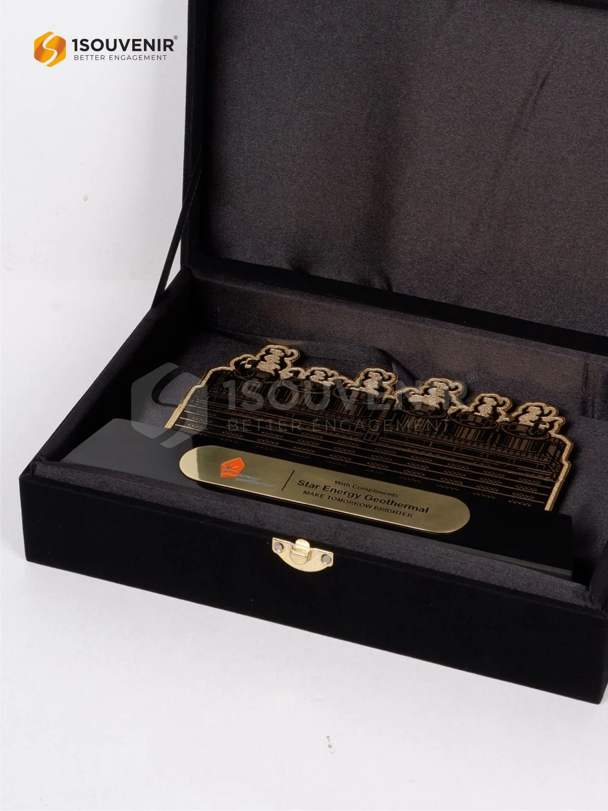 Plakat Logam Kenang-kenangan dari Star Energy Geothermal DETAIL2-PL392 Plakat Logam Star Energy Geothermal