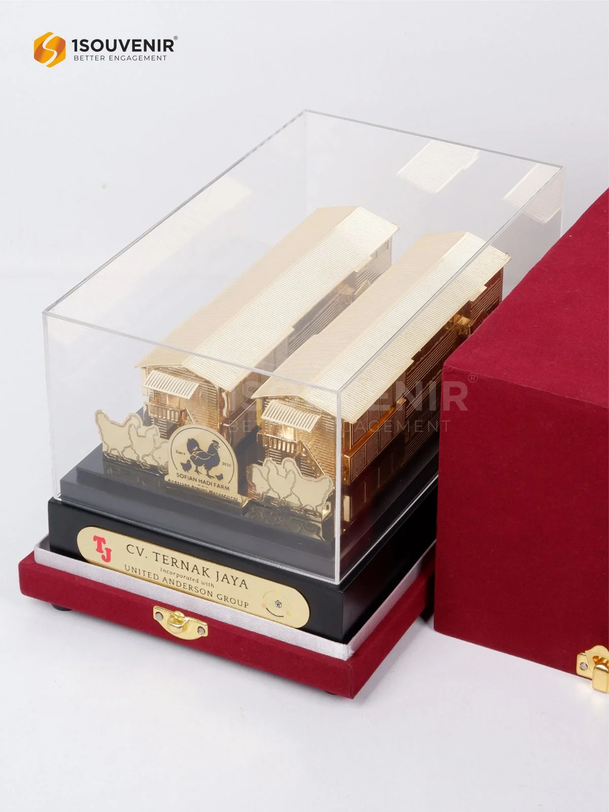 Miniatur Bangunan Peternakan Kenang-kenangan dari CV Ternak Jaya DETAIL2-SM616 Miniatur Ternak Jaya