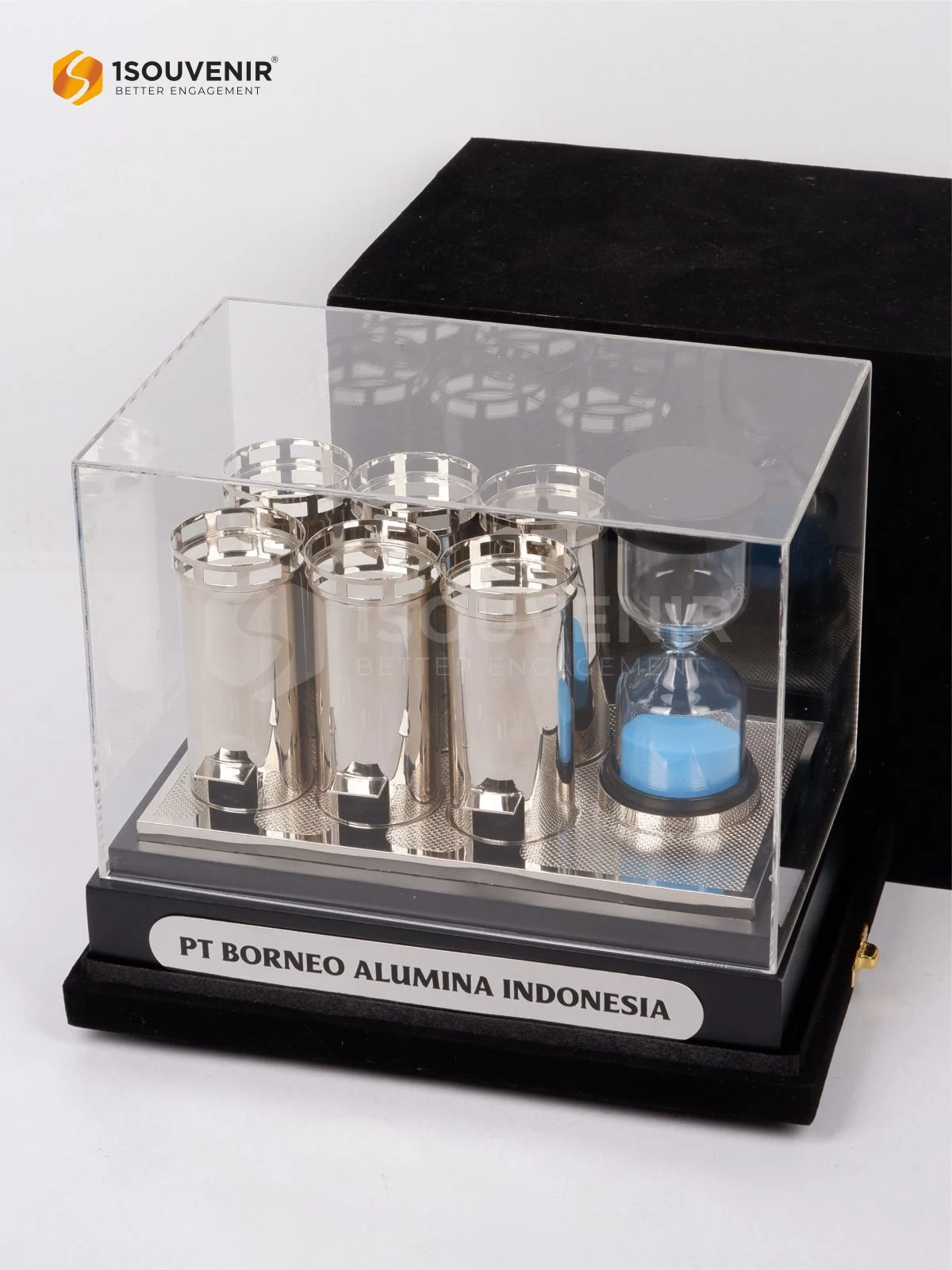 Miniatur Silo Alumina Kenang-kenangan dari PT Borneo Alumina Indonesia DETAIL2-SM619 Miniatur Silo Alumina