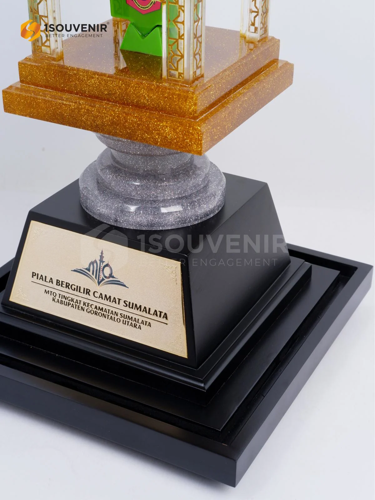 Piala Bergilir MTQ Tingkat Kecamatan Sumalata Kabupaten Gorontalo Utara DETAIL2-TB282 Piala Bergilir MTQ Kecamatan Sumalata