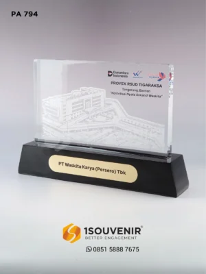 Plakat Akrilik Proyek RSUD Tigaraks...