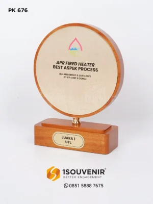 Plakat Kayu Penghargaan Apr Fired H…