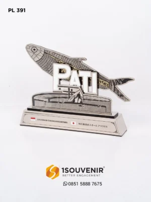 PL391 Plakat Logam LPK Graha Edukasi