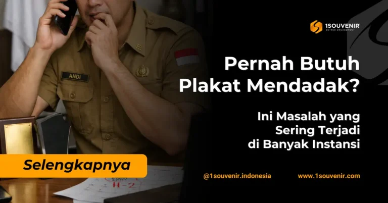 Pernah Butuh Plakat Mendadak Masalah dan Solusi