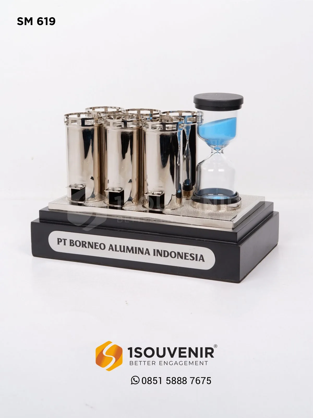 Miniatur Silo Alumina Kenang-kenangan dari PT Borneo Alumina Indonesia SM619 Miniatur Silo Alumina