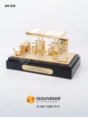 Miniatur SPBU Ucapan Terima Kasih d...