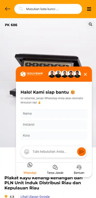 Masukan pesan