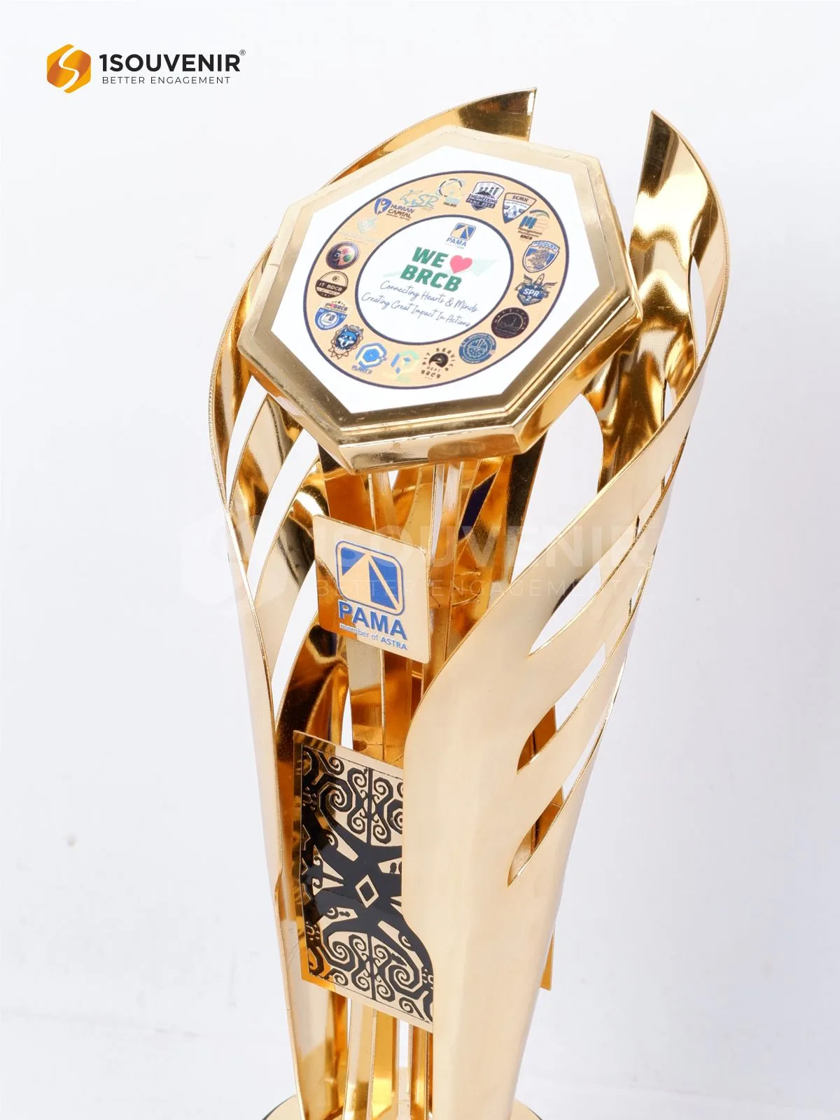 Piala Bergilir BRBC Innovation Convention dari PT Pamapersada Nusantara Site BRBC DETAIL-TB290 Piala Bergilir BRBC Innovation Convention