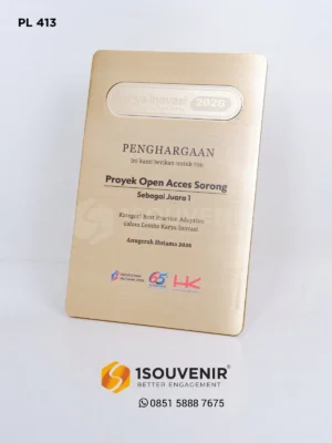 Plakat Logam Lomba Karya Inovasi An...