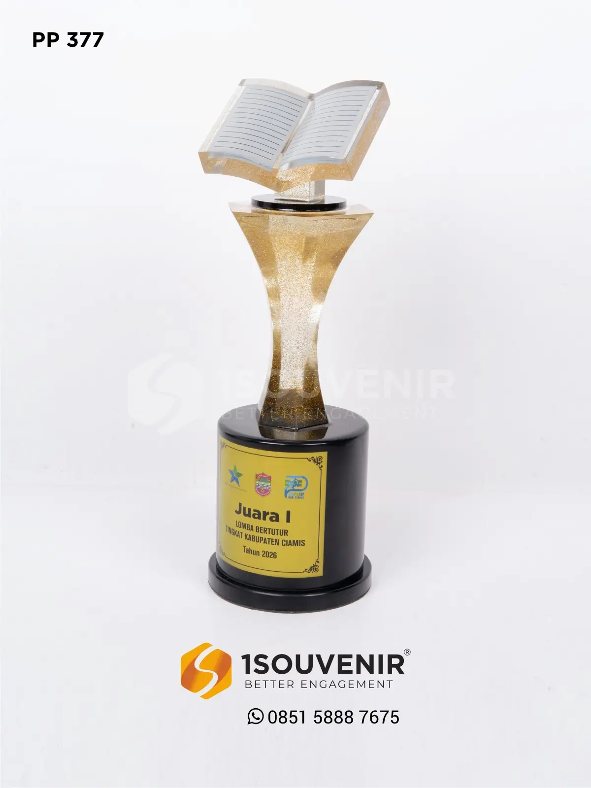 Piala Penghargaan Lomba Bertutur Tingkat Kabupaten Ciamis PP377 Piala Penghargaan Lomba Bertutur