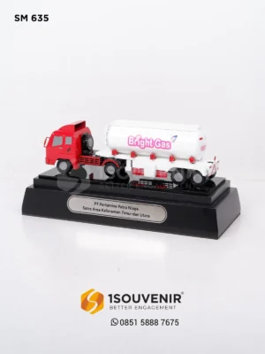 Miniatur Truck Bright Gas Cendera M...