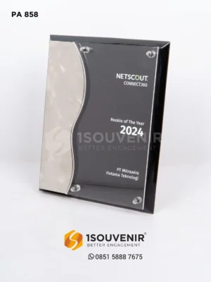 Plakat Akrilik Penghargaan Rookie of the Year 2024 Netscout Connect360