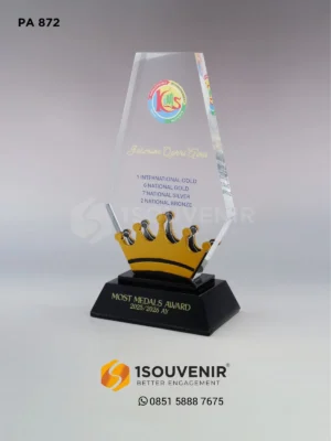 Plakat Akrilik Penghargaan Most Medals Award 2025/2026