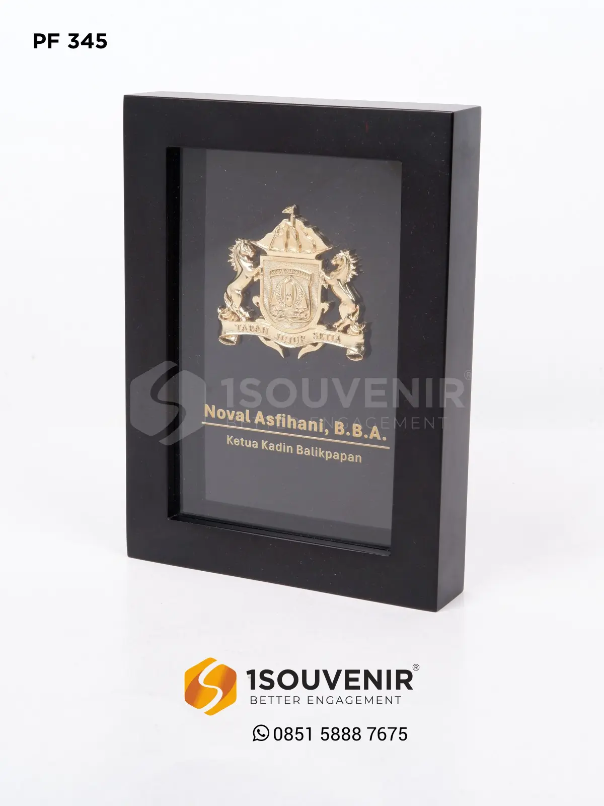Plakat Frame Cendera Mata Ketua Kadin Balikpapan PF345 Plakat Frame Ketua Kadin Balikpapan