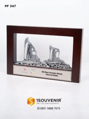 Plakat Frame Cendera Mata dari SKK Migas Perwakilan Wilayah Papua dan Maluku