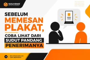 Sebelum Memesan Plakat, Coba Lihat dari Sudut Pandang Penerimanya