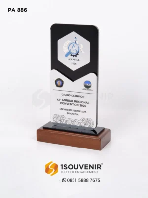 Plakat Akrilik 12th Annual Regional Convention 2026 Universitas Brawijaya