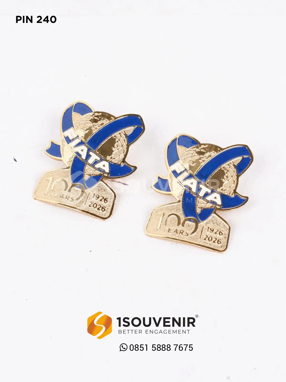 Pin Custom FIATA 100 Tahun