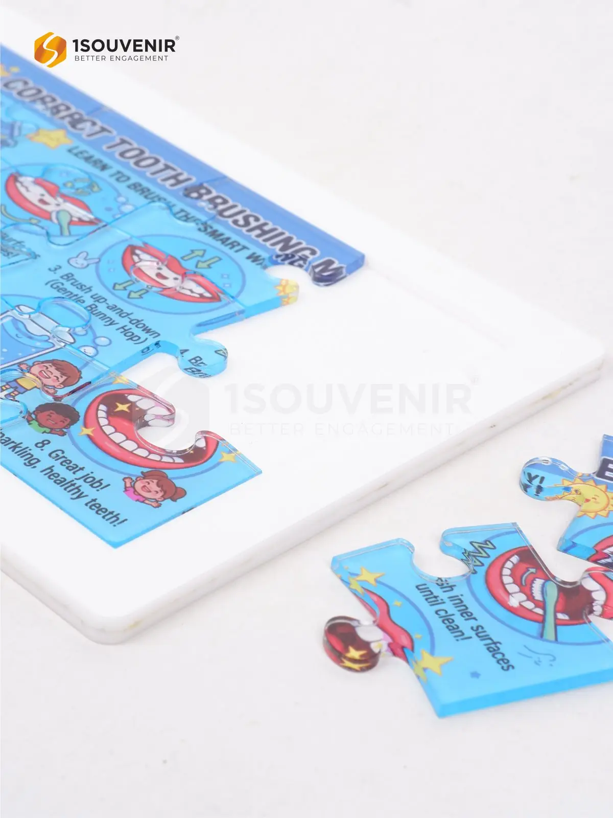 Produk Akrilik Puzzle Edukasi Kesehatan Gigi UMY DETAIL-PRA227 Produk Akrilik Puzzle Edukasi Kesehatan Gigi