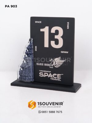 Plakat Akrilik Space Stars Award 2026 Pegasus Indonesia Travel