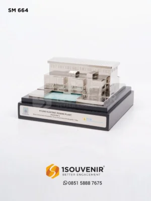 Miniatur Hydro Electric Power Asahan 1 C...