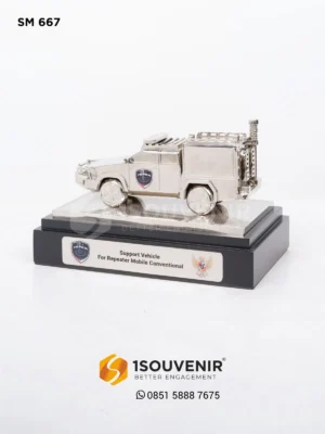 Miniatur Support Vehicle For Repeater Mobile Conventional Div TIK Polri
